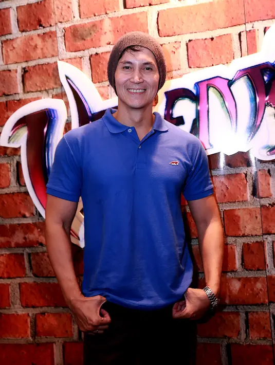 Marcellino Lefrandt akan memerankan sosok pahlawan bernama 'Volt' yang diadaptasi dari komik ciptaannya bersama Aswin Siregar. (Wimbarsana/Bintang.com)