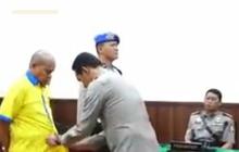 Wajah Lesu Dadang Iskandar Usai Dipecat Tidak Hormat dari Polri