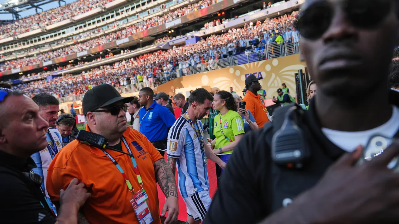 Pemain Argentina Lionel Messi