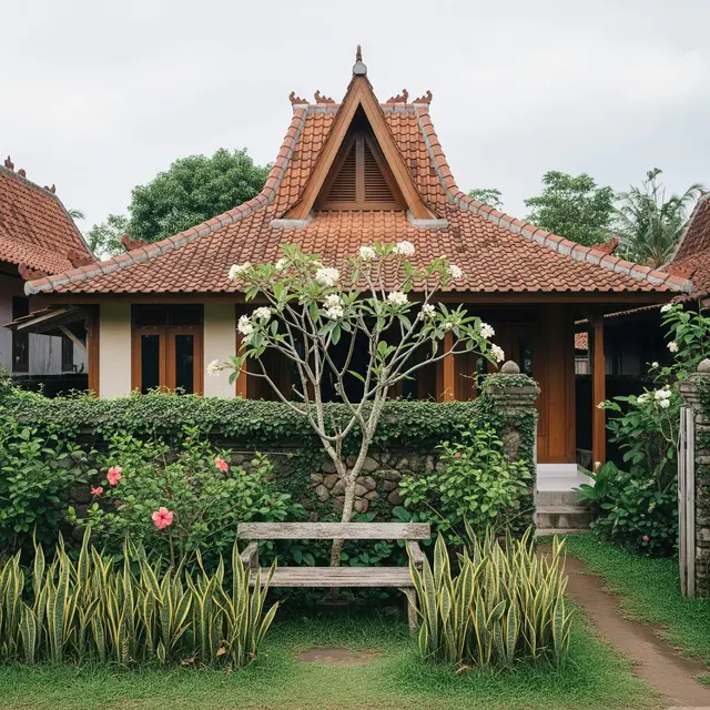Desain Rumah Kecil Ukuran 6x9 Meter dengan Atap Limasan