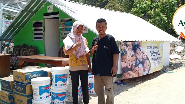 Avian Brands Gandeng Yayasan Dompet Dhuafa untuk Bangun Kembali Lombok