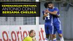 Antonio Conte manajer baru Chelsea meraih kemenangan perdananya dalam laga uji coba melawan klub Asutria, RZ Pellets WAC.