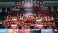 Sebanyak 51 pebulutangkis belia berhasil meraih Super Tiket dan melaju ke tahap karantina Audisi Umum PB Djarum 2023. (dok. Megapro Communications for PB Djarum)