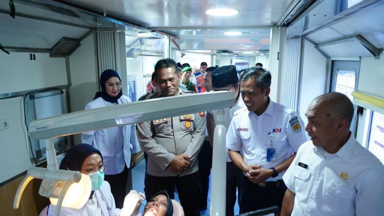 KAI Hadirkan Rail Clinic Gratis di Stasiun Payakabung Ogan Ilir, Tingkatkan Kesehatan Warga