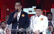 VIDEO: Tutup Debat Pamungkas, Ridwan Kamil Singgung Jokowi "Pemimpin Tak Boleh Sombong!"