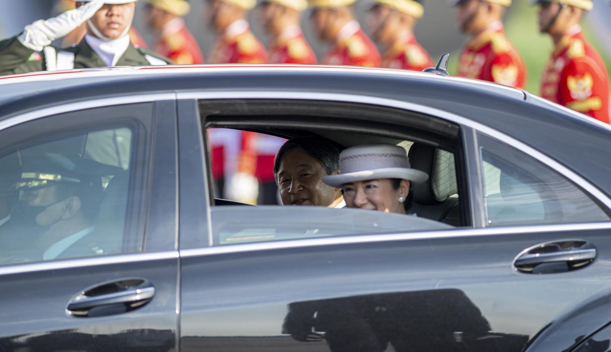 Pada Senin, 19 Juni 2023, Kaisar Naruhito dan Permaisuri Masako akan memenuhi undangan Presiden Jokowi di Istana Bogor. (ANTARA FOTO/POOL/Sigid Kurniawan)