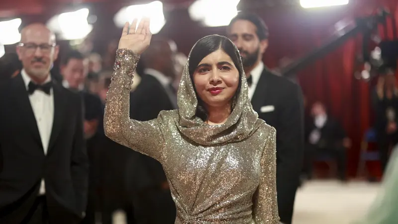 Malala Yousafzai Debut dengan Kerudung di Oscar 2023, Jadi Salah Satu Wajah Islam di Academy Awards