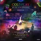 Konser Coldplay di Singapura jadi lima hari. (Twitter/ livenationsg)