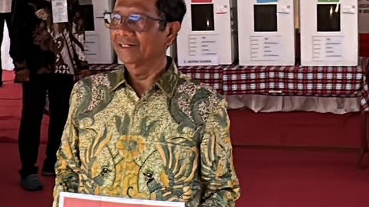 Guyon Mahfud Usai Nyoblos: Ramai Wartawan, Semoga Gambarkan Banyaknya Suara Saya
