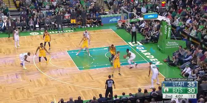 VIDEO : GAME RECAP NBA 2017-2018, Jazz 107 vs Celtics 95