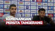 Berita Video, Persita Tangerang berhasil kalahkan Persija Jakarta 1-0 lewat gol tunggal Esal Sahrul di Indomilk Arena, Tangerang pada Sabtu (22/7/2023).