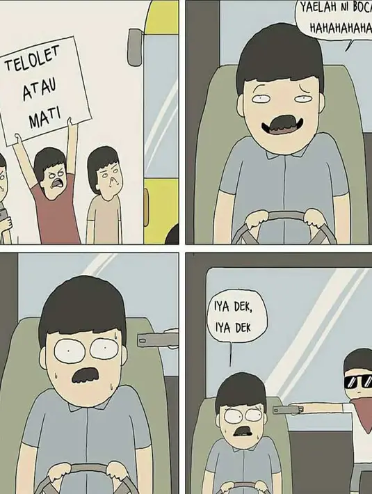 Telolet atau mati? (Newsth.com)