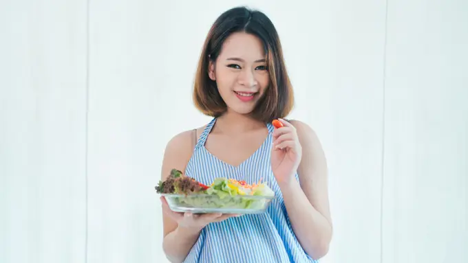 Konsumsi makanan sehat