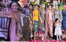 Model Kebaya Pink Keuangan ala Krisdayanti yang Elegan di Usia 50 Tahun, Cantik dan Anggun
