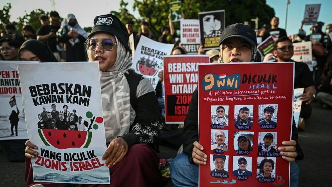 WNI Flotilla Gaza Jalani Pemeriksaan di Turkiye Sebelum Kembali ke Indonesia