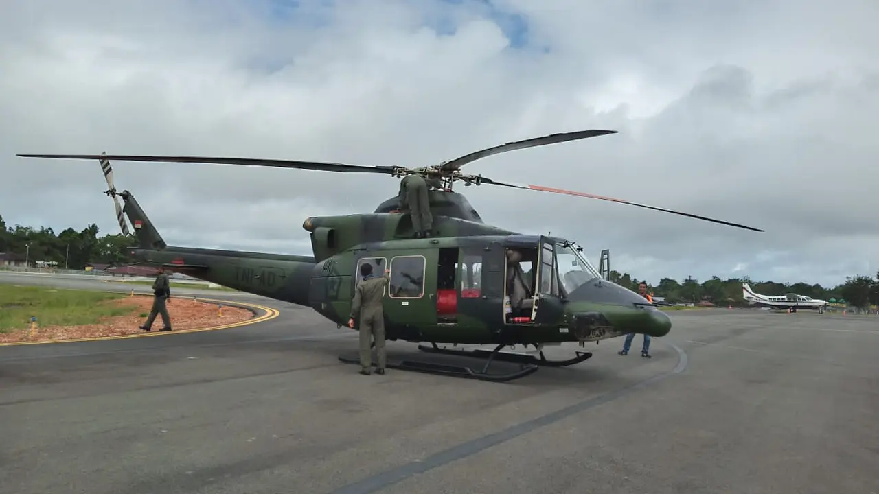 Pencarian Helikopter MI-17
