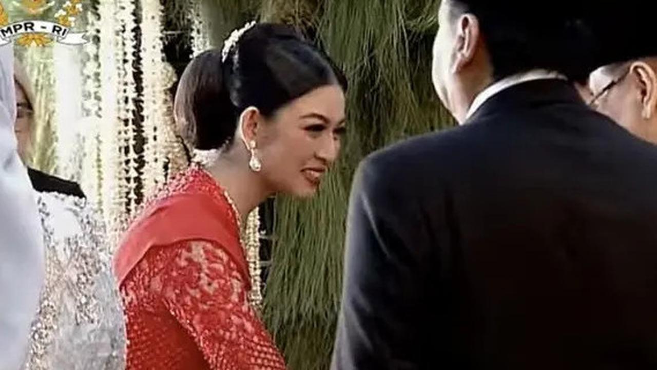 VIDEO: Bikin Gagal Fokus, Cantik Anggun Istri Gibran Sampai Ma'ruf Amin di Pelantikan Prabowo
