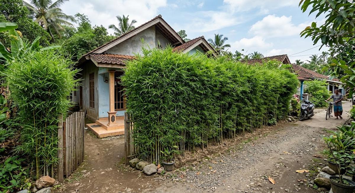 Ide Pagar Rumah dari Tanaman Hidup yang Murah