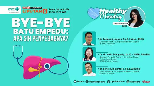 Bye-Bye Batu Empedu, Apa Sih Penyebabnya?