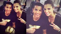 Lucia Villalon dan Ronaldo. (foto: Mirror.co.uk)