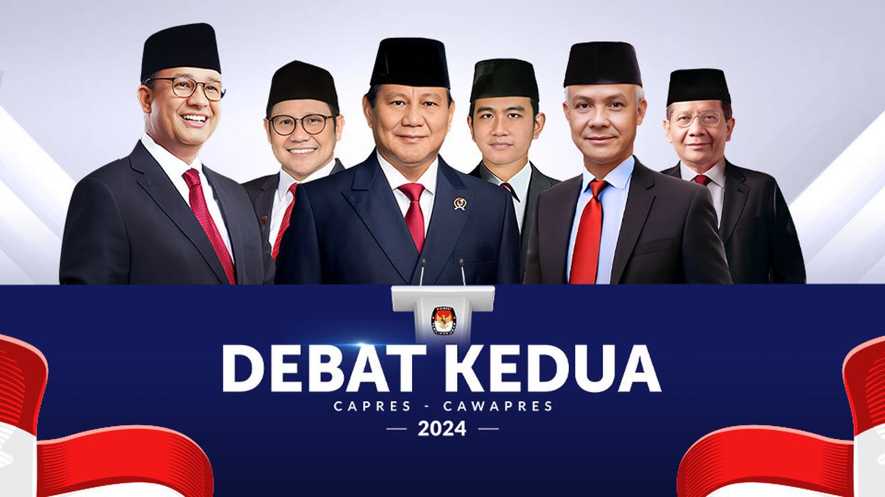 Debat kedua Capres-Cawapres di Vidio