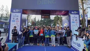 Dieng Caldera Race 2026 Sukses Digelar, Ribuan Pelari Taklukkan Jalur Menantang Bersama bank bjb