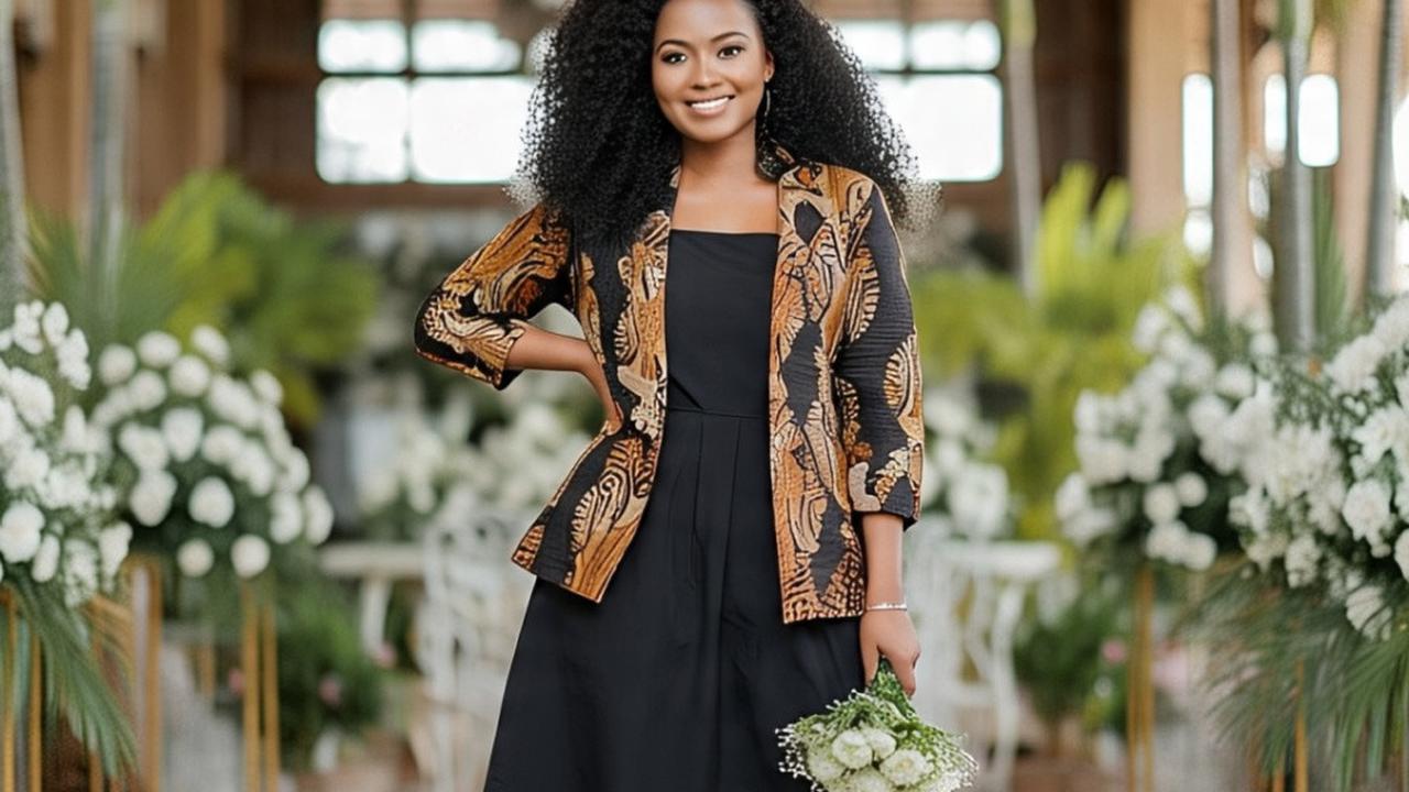 7 Outer Batik Kondangan yang Elegan dan Kekinian, Bikin Tampilan Makin Mewah