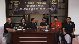 Suasana acara deklarasi Basuki Tjahaja Purnama Mania (Batman) di Jakarta, Kamis (17/3/2016). Dalam deklarasi tersebut, Batman menyatakan siap memenangkan Ahok sebagai Gubernur DKI Jakarta periode 2017-2022. (Liputan6.com/Immanuel Antonius)