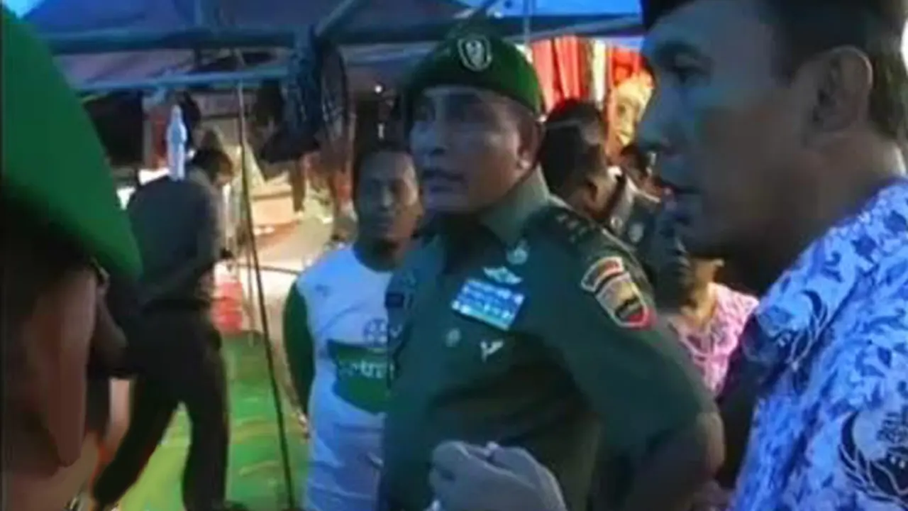 Jenderal Bintang Dua Ini Marah di Depan Pengungsi Deli Serdang