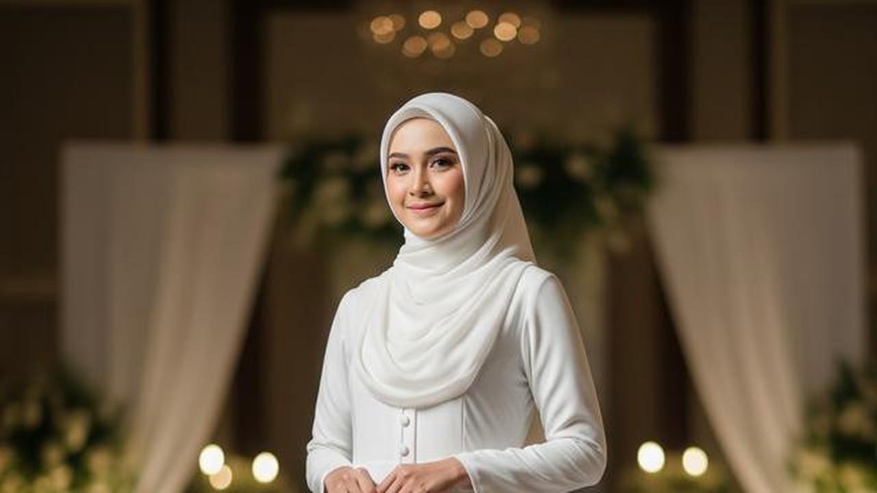 9 Model Gamis Putih Simple dan Elegan untuk Acara Syukuran, Tampil Anggun dan Bersahaja