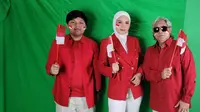 GNP Music bersama Mamo Agil, Sarah Diana, serta Presidenmusikindo, jelang perilisan lagu-lagu bertema kemerdekaan Indonesia dalam rangka menyambut sekaligus memperingati Hari Kemerdekaan Republik Indonesia yang ke-79 selama Agustus 2024. (Dok GNP Music)