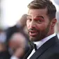 Ricky Martin di Festival Film Cannes, 25 Mei 2022. (Vianney Le Caer/Invision/AP File)