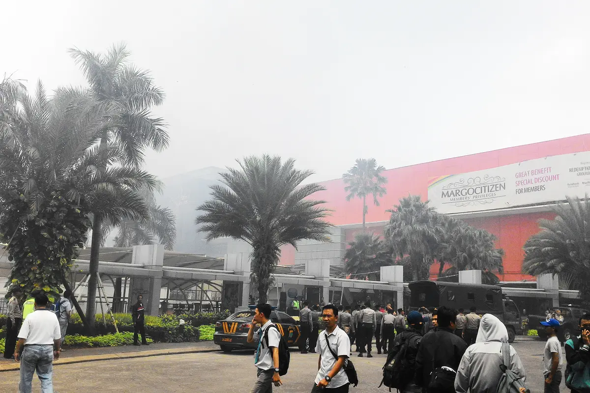 Kebakaran Margo City Depok