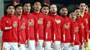 <p>Timnas Indonesia harus puas bermain imbang 0-0 saat menghadapi Bangladesh pada laga uji coba yang bertajuk FIFA Match Day di Stadion Si Jalak Harupat, Bandung, Rabu (01/06/2022) malam WIB. Tim asuhan Shin Tae-yong tampil dominan sepanjang laga namun semuanya mentok ditahan kiper Bangladesh, Anisur Rahman. Meskipun begitu, tetap ada pemain yang tampil menonjol pada laga tersebut dan layak diberi kredit lebih. Berikut daftarnya. (Bola.com/M Iqbal Ichsan)</p>