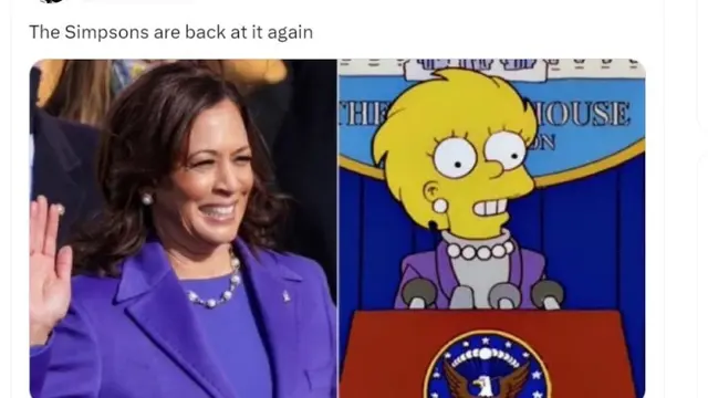 Joe Biden Mundur, Prediksi The Simpsons Soal Kamala Harris Maju Jadi Capres Kembali Terbukti