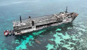 Korban Tewas Kebakaran Feri Filipina Capai 76 Orang