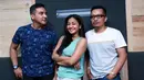 Selain single, beberapa bulan ke depan, grup yang beranggotakan Amara, Frans dan Arie ini juga akan mengeluarkan album baru. (Adrian Putra/Bintang.com)