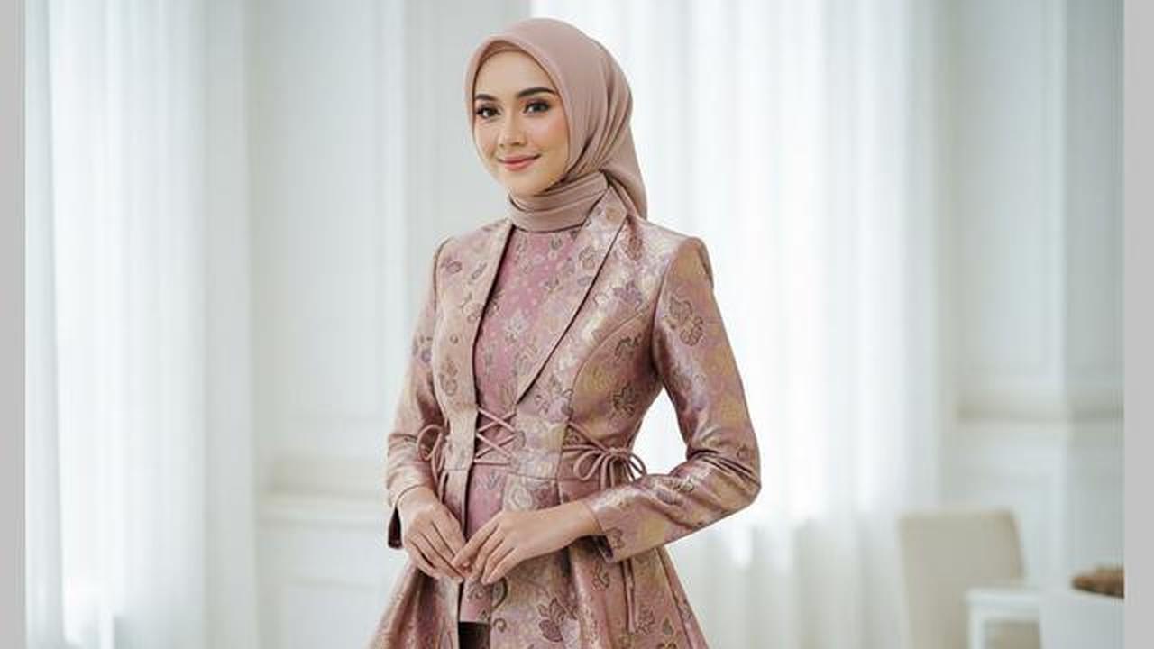 7 Model Gamis Batik Blazer Panjang yang Elegan untuk Acara Resmi