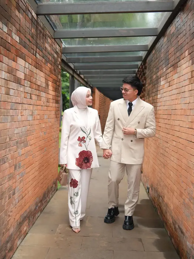 Tanpa Dress atau Kebaya, Aurelie Hermansyah Bergaya Androgini di Lamaran Syifa Hadju-El Rumi