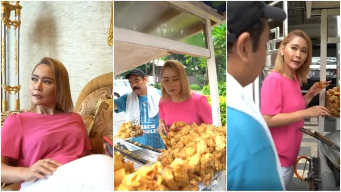 Viral Inul Daratista Level Up Gorengan Abang-Abang yang Lewat di Depan Rumahnya, Seperti Apa Sih Rahasianya?