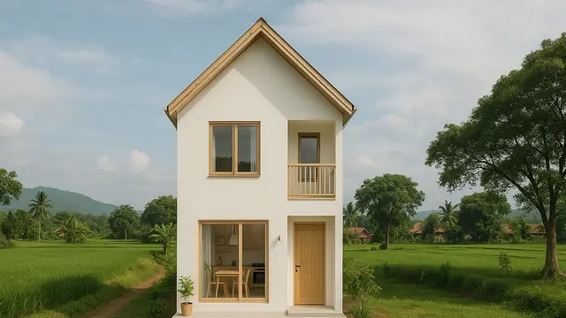 8 Rumah Sederhana Indonesia di Desa, Desin Modern dan Bikin Betah