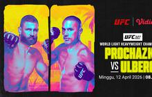 Live Streaming UFC 327: Prochazka vs Ulberg, Eksklusif di Vidio