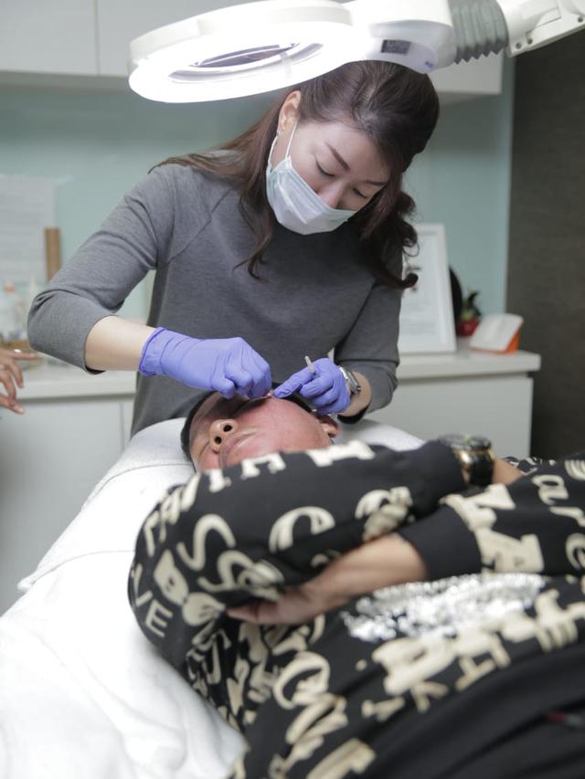 Andika Kangen Band dan Dr Wenny Tan dari Beauty Inc Sunrise