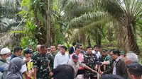 Survei lapangan bersama guna mematangkan rencana pembangunan Pangkalan TNI Angkatan Udara (Lanud) VVIP di IKN Nusantara dilakukan.