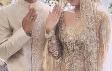 9 Momen Pernikahan Pratama Arhan dan Azizah Salsha, Erick Thohir Jadi Saksi hingga Fuji Dapat Bunga