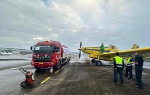 Pertamina Patra Niaga terus mempercepat pemulihan pasokan Bahan Bakar Minyak (BBM) ke wilayah terdampak bencana di Kabupaten Bener Meriah, Aceh antara lain melalui pesawat Air Tractor. Dok PPN