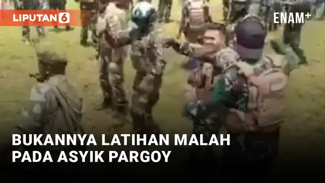 Aksi TNI dan Tentara Kongo Joget Pargoy