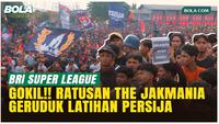 Merinding! Ratusan The Jak Mania Geruduk Latihan Persija Jakarta Jelang Laga Vs Persib Bandung