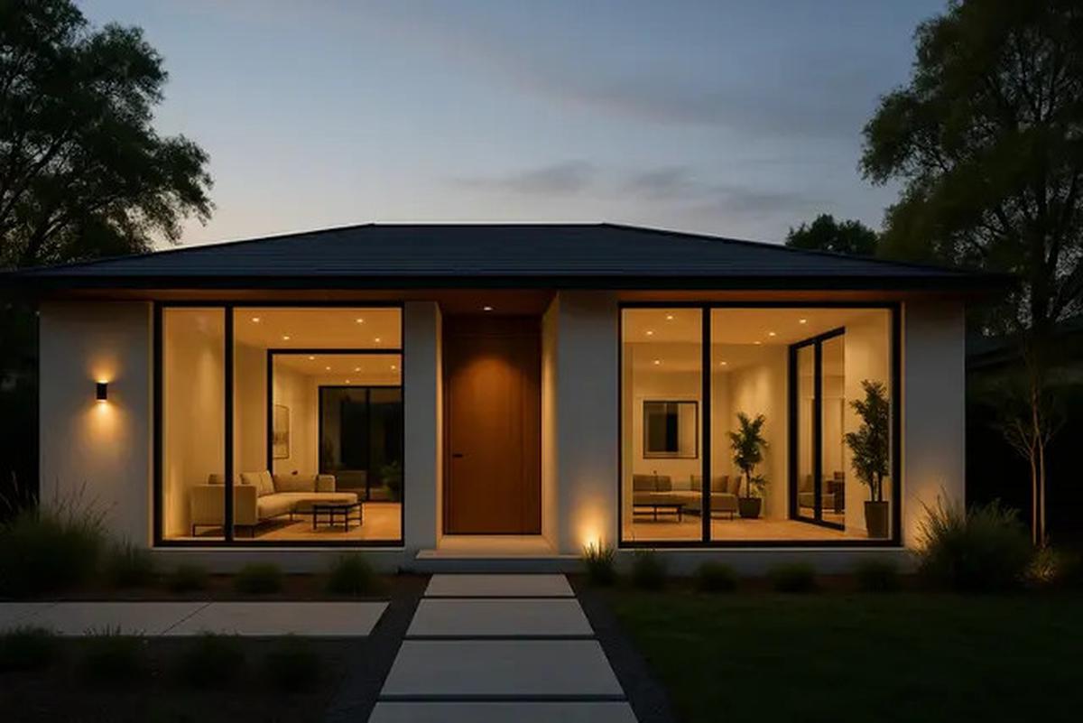 8 Model Rumah Minimalis 1 Lantai Modern Terbaru 2025, Desain Fungsional dan Estetik