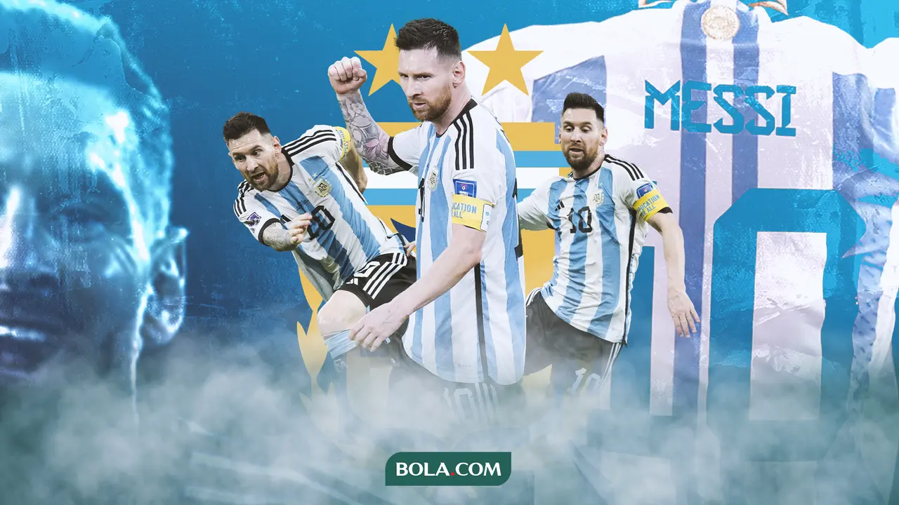 Ilustrasi - Lionel Messi Argentina 2